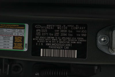 2025 Hyundai Elantra SEL Sport