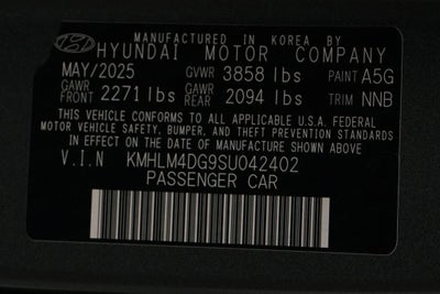 2025 Hyundai Elantra SEL Sport