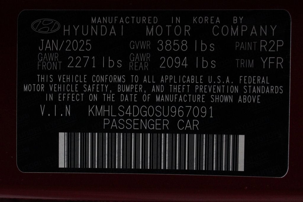 2025 Hyundai Elantra SEL Convenience