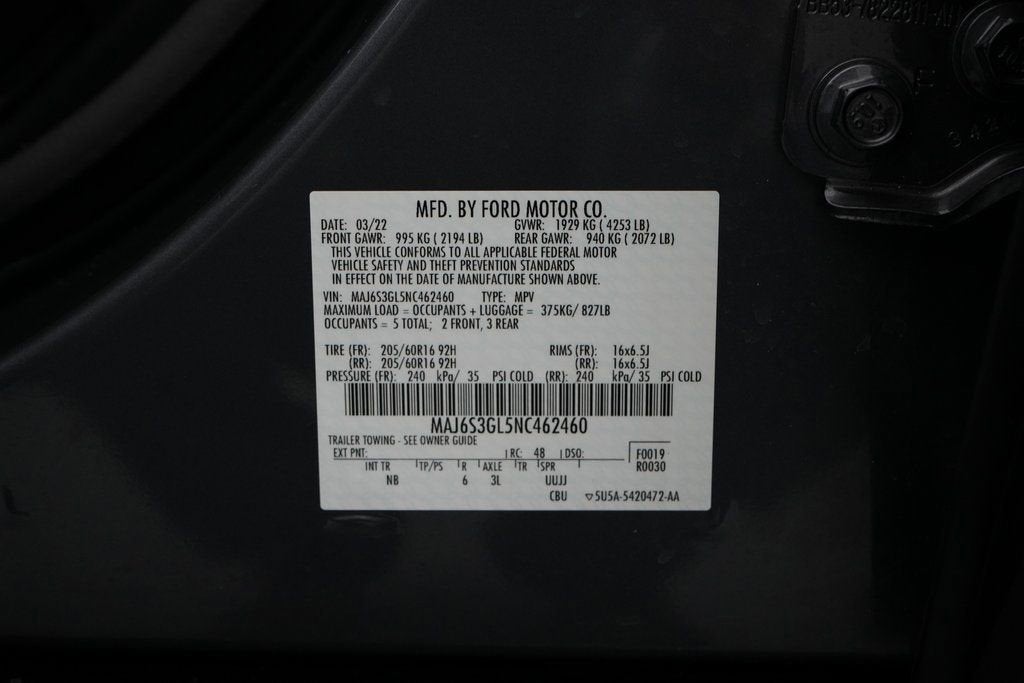 2022 Ford EcoSport SE