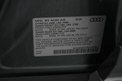 2023 Audi Q5 Sportback 45 S line Prestige