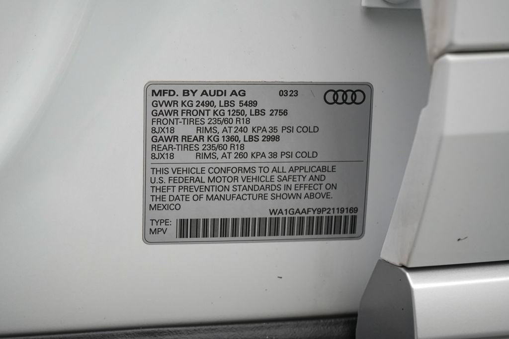 2023 Audi Q5 45 S line Premium