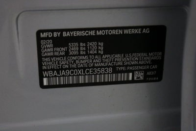 2020 BMW 5 Series 530e iPerformance