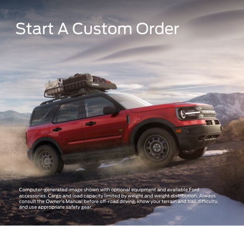 Start a custom order | Long McArthur Ford in Salina KS